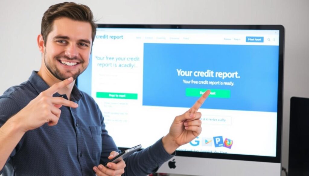 Accessing free credit reports