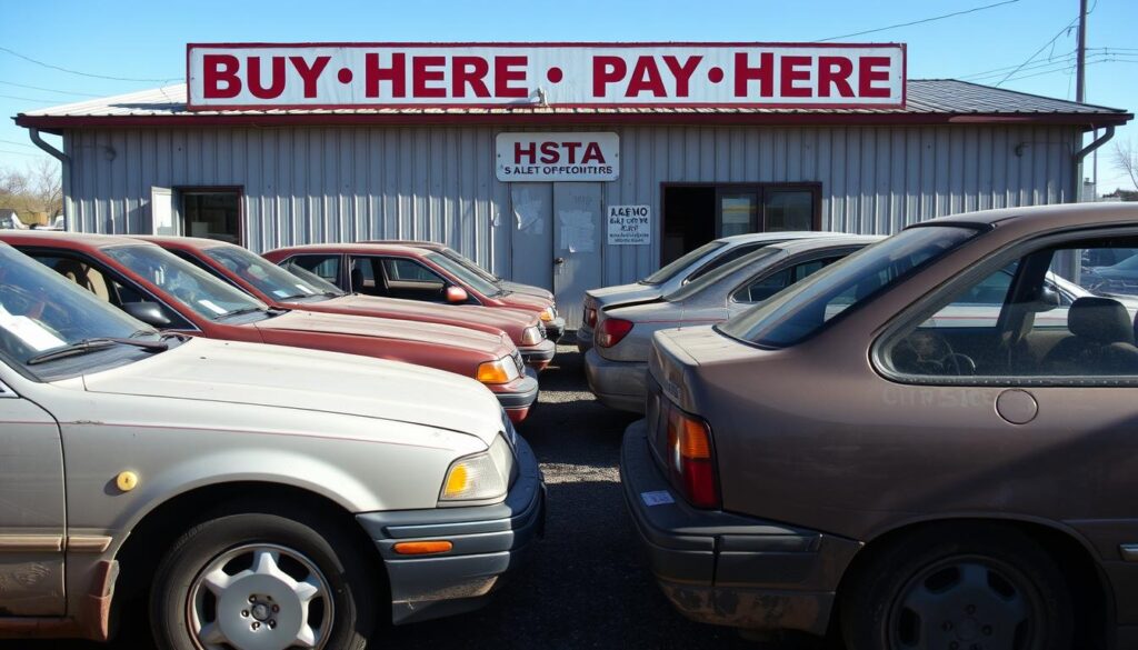 Buy here pay here lots with older vehicles