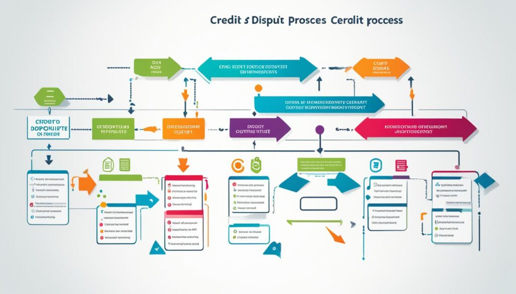 Credit dispute process flowchart