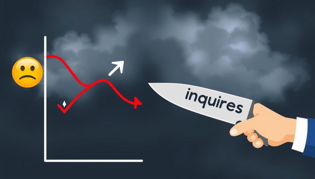 Credit inquiries impact on FICO score