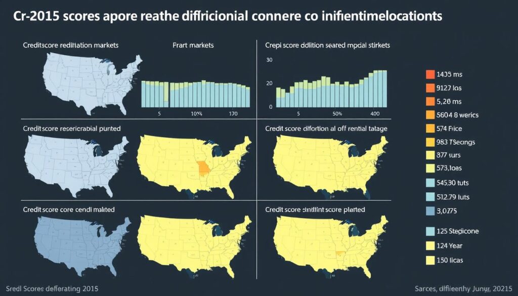 Credit score trends in rental markets