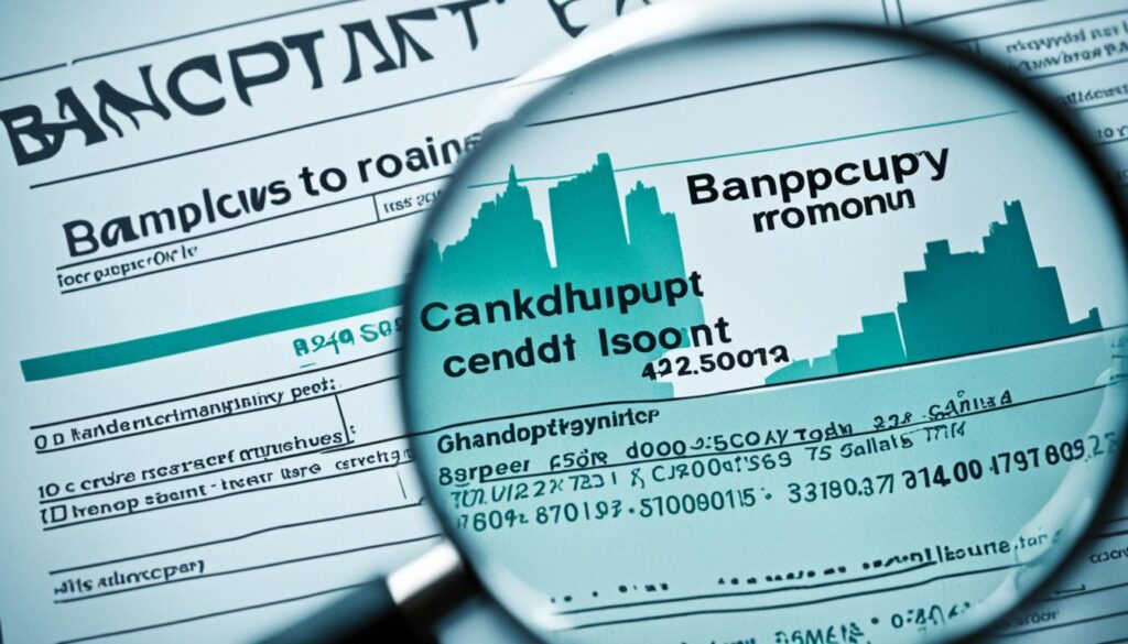 Disputing bankruptcies on credit report