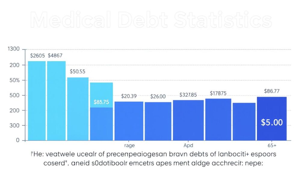 Medical debt statistics chart