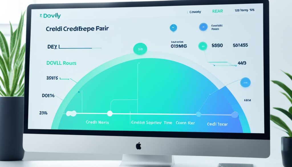 Streamlined credit repair with AI