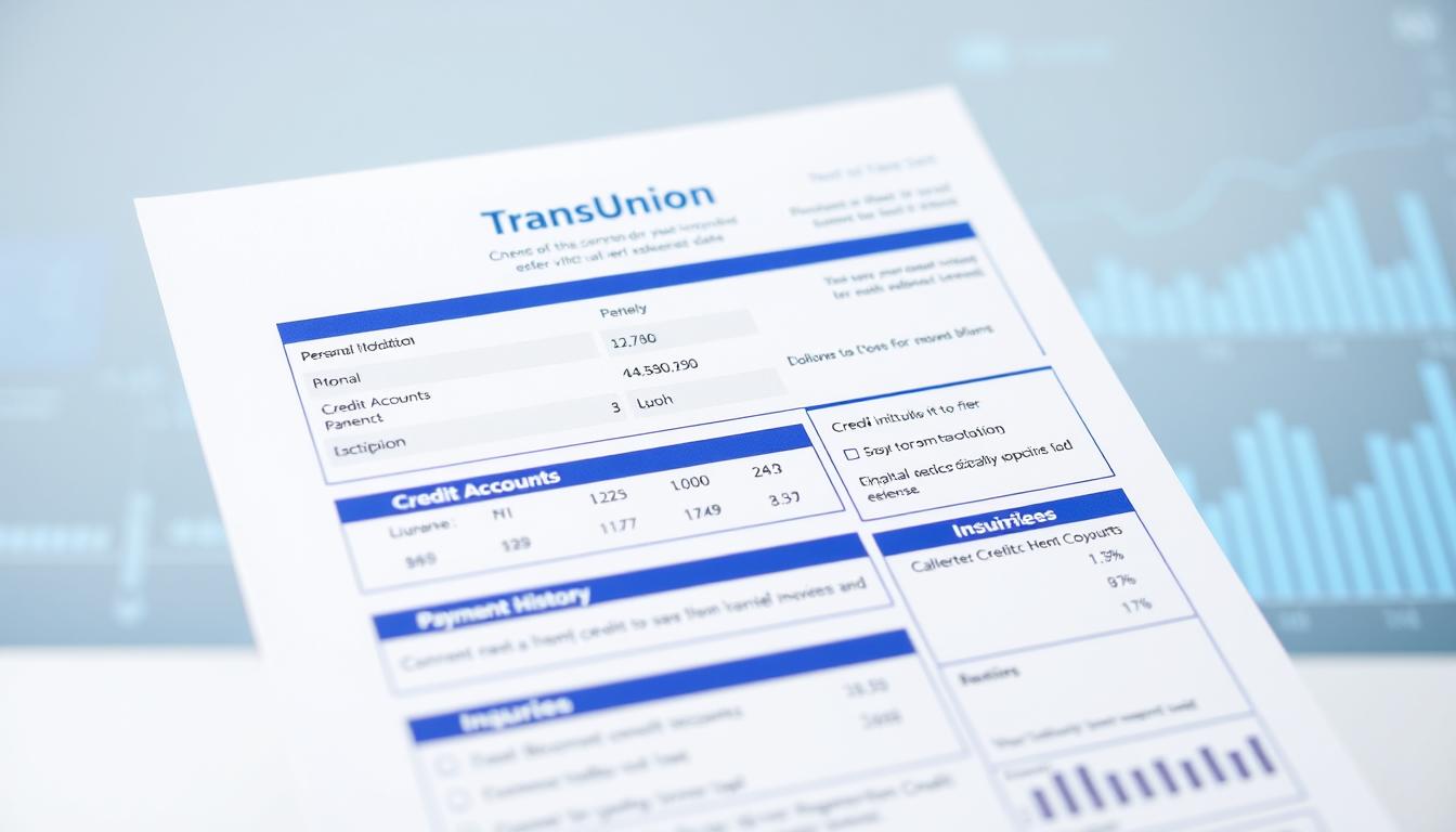 TransUnion credit report