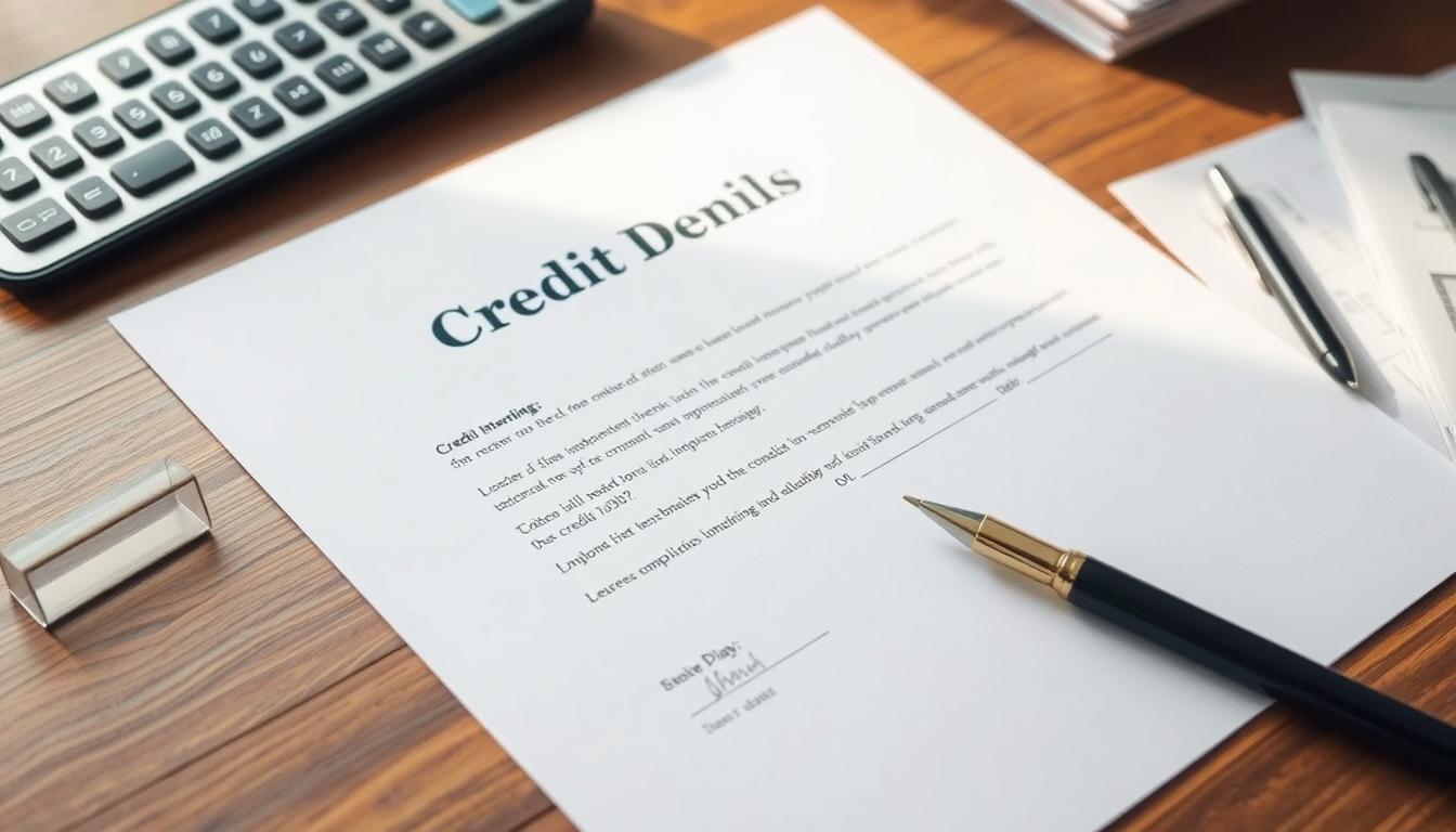 credit denial letter