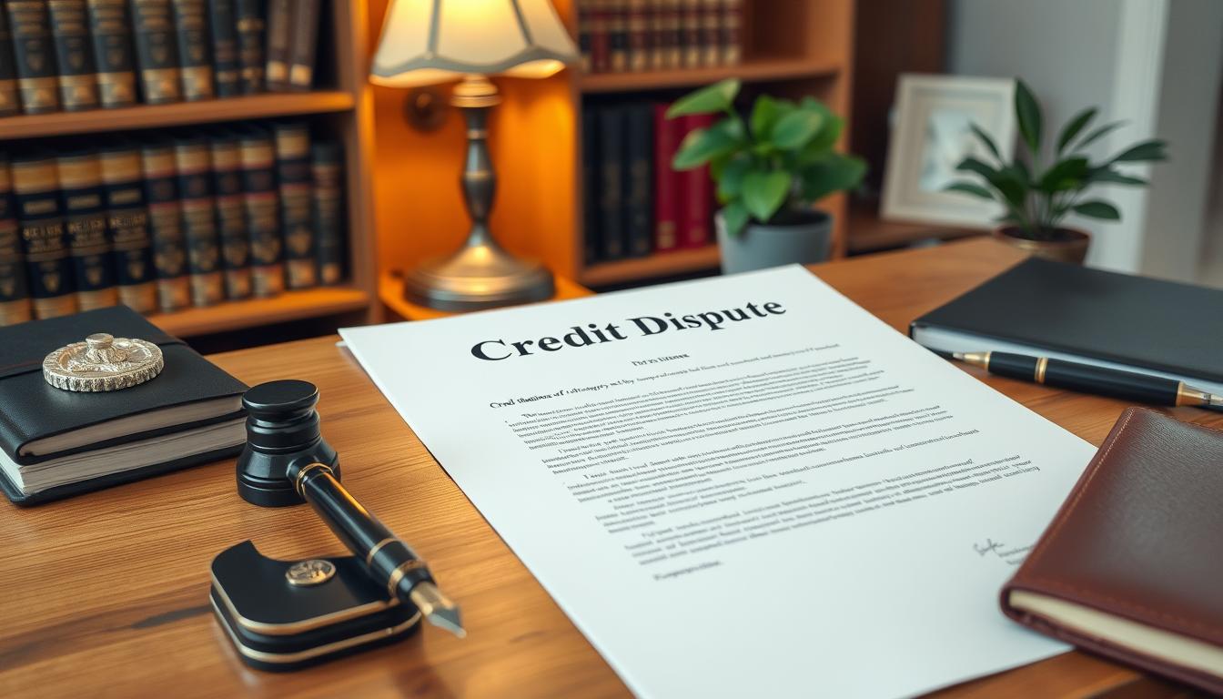 credit dispute letter