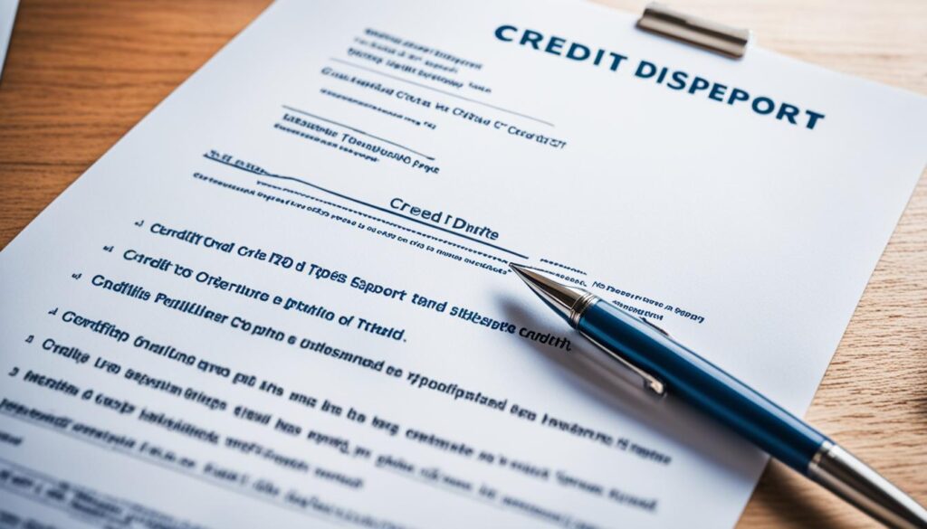 credit dispute letter sample