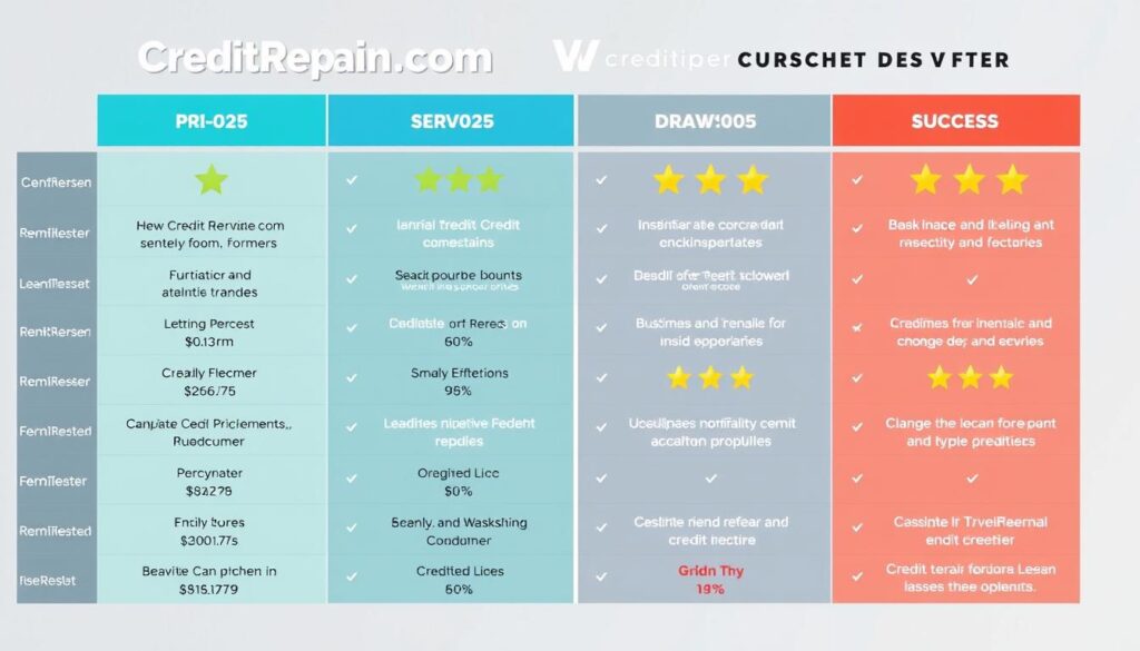 credit repair service comparison