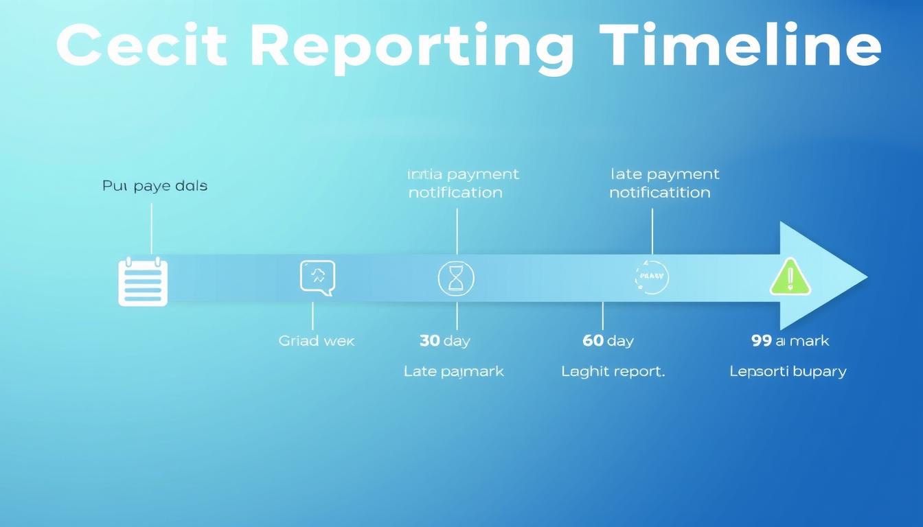 credit reporting timeline