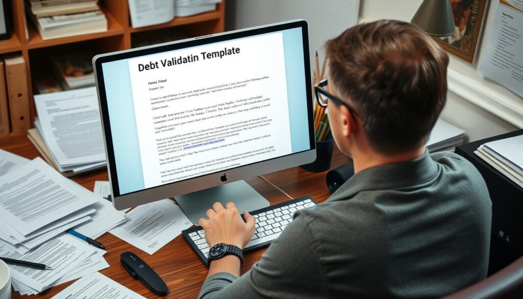 customizing debt validation letter