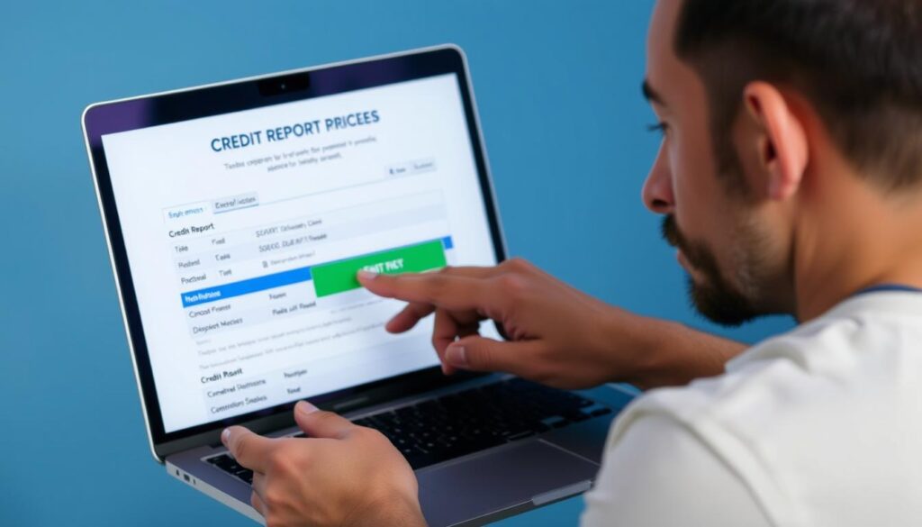 initiating credit report dispute process