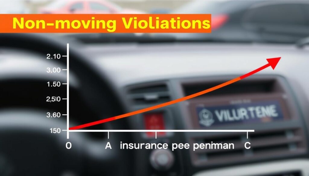 insurance premiums impacted by non moving violations