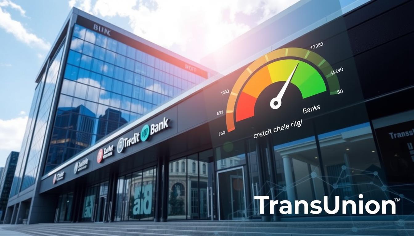 major banks using transunion