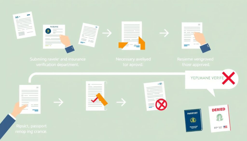 passport insurance verification steps