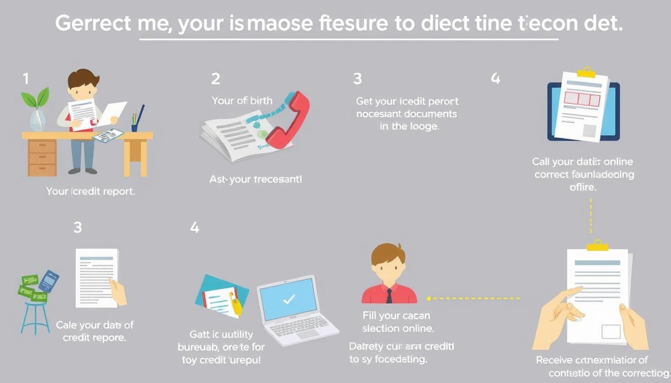 steps to correct date of birth on credit report