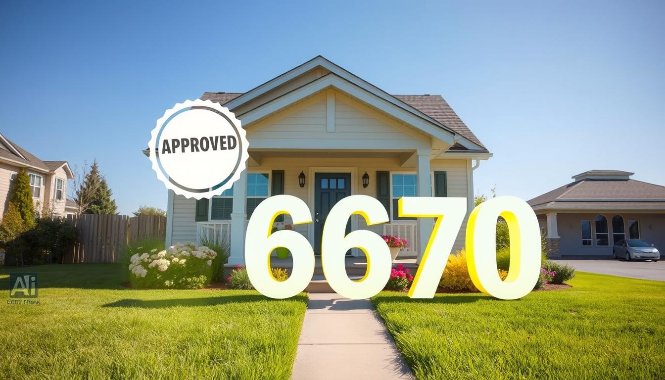 670 credit score home loan approval