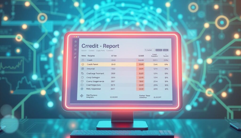 AI credit report error detection