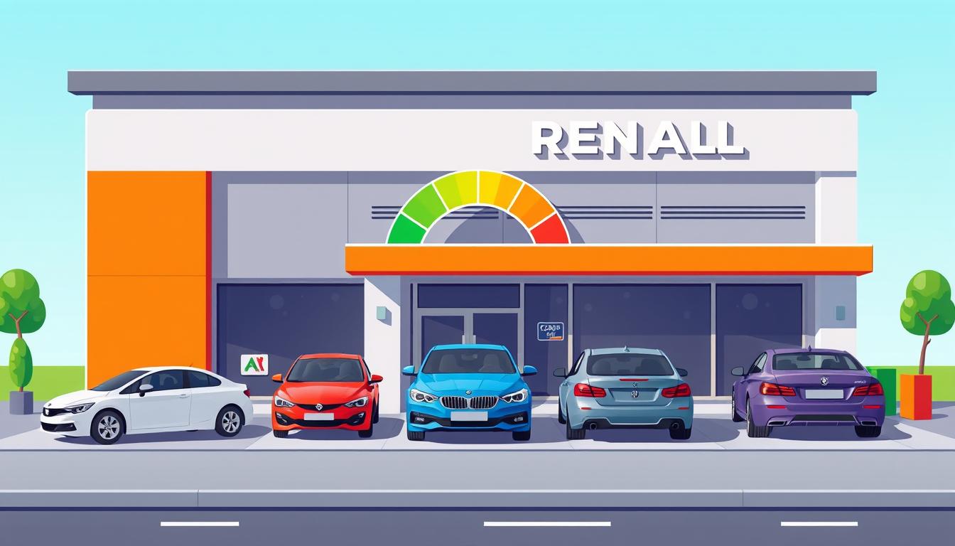 Credit score for car rentals