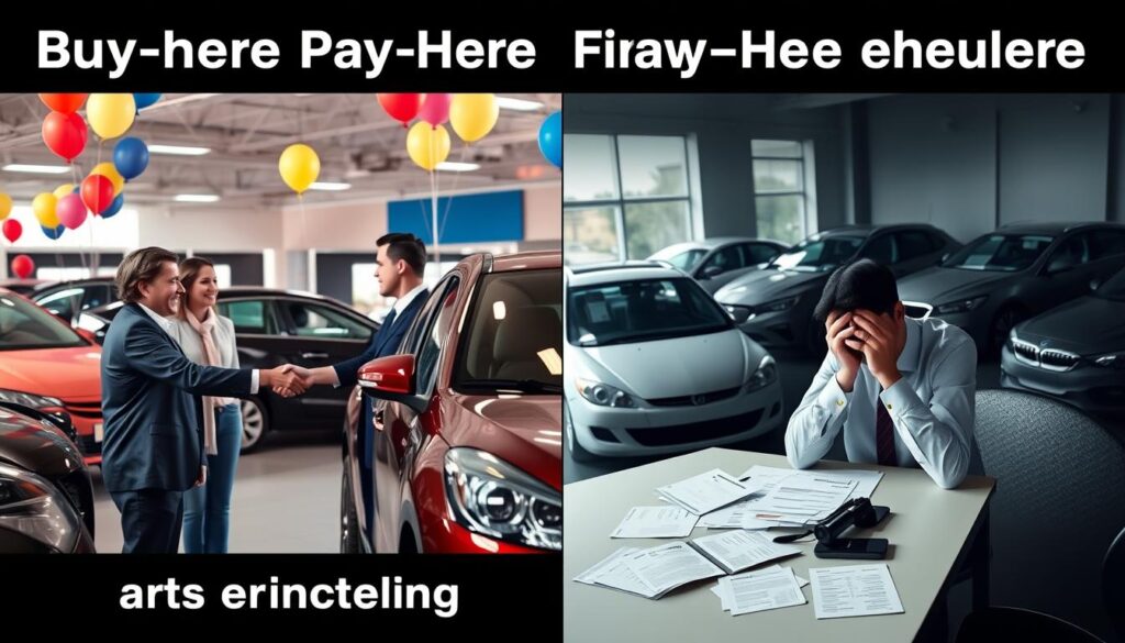 buy-here pay-here financing pros and cons