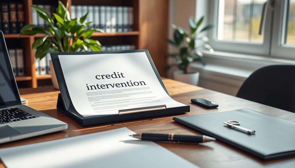 credit intervention letter