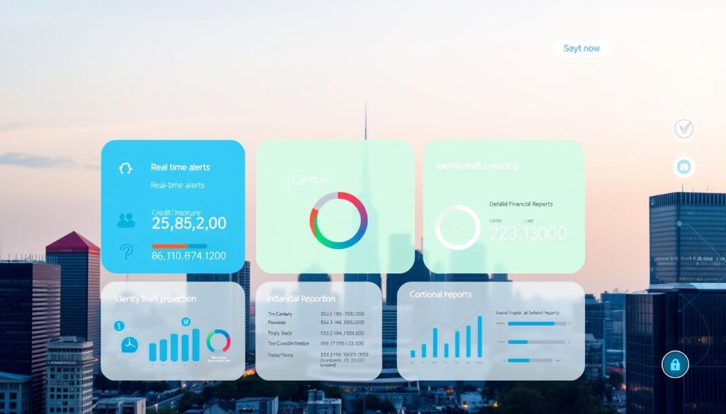 credit monitoring features