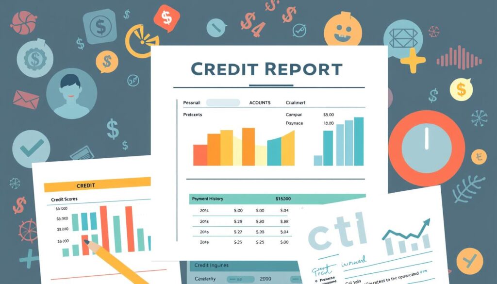 credit report components