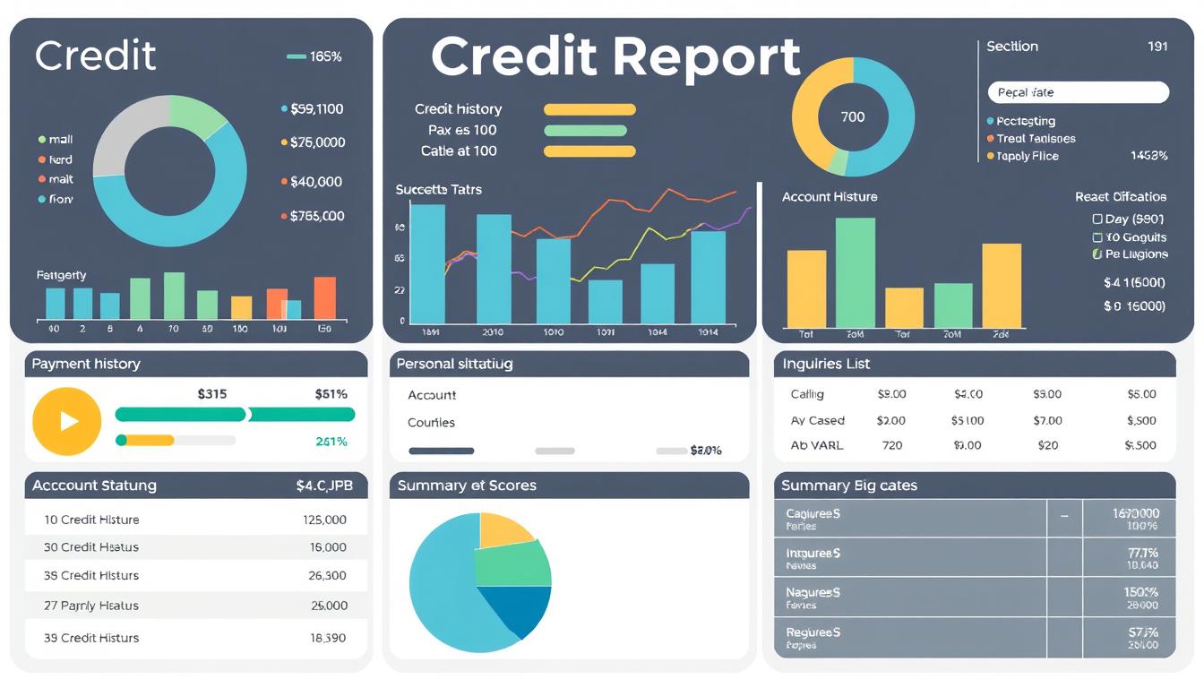 credit report components