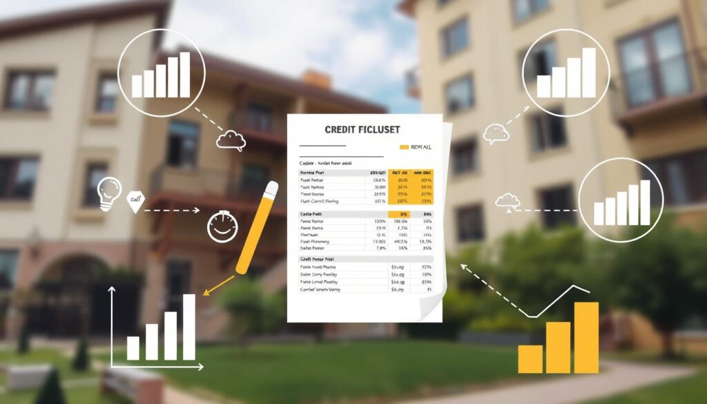 credit report rental data