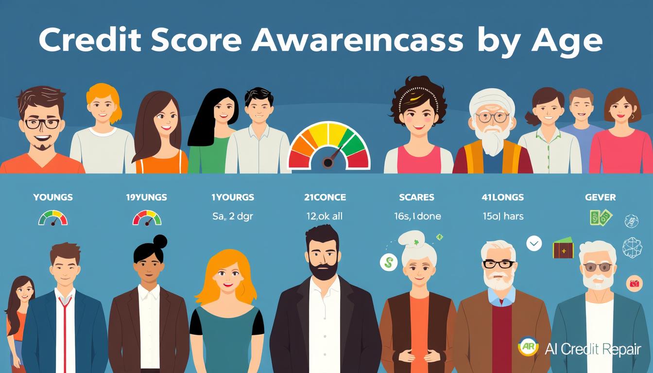 credit score awareness by age