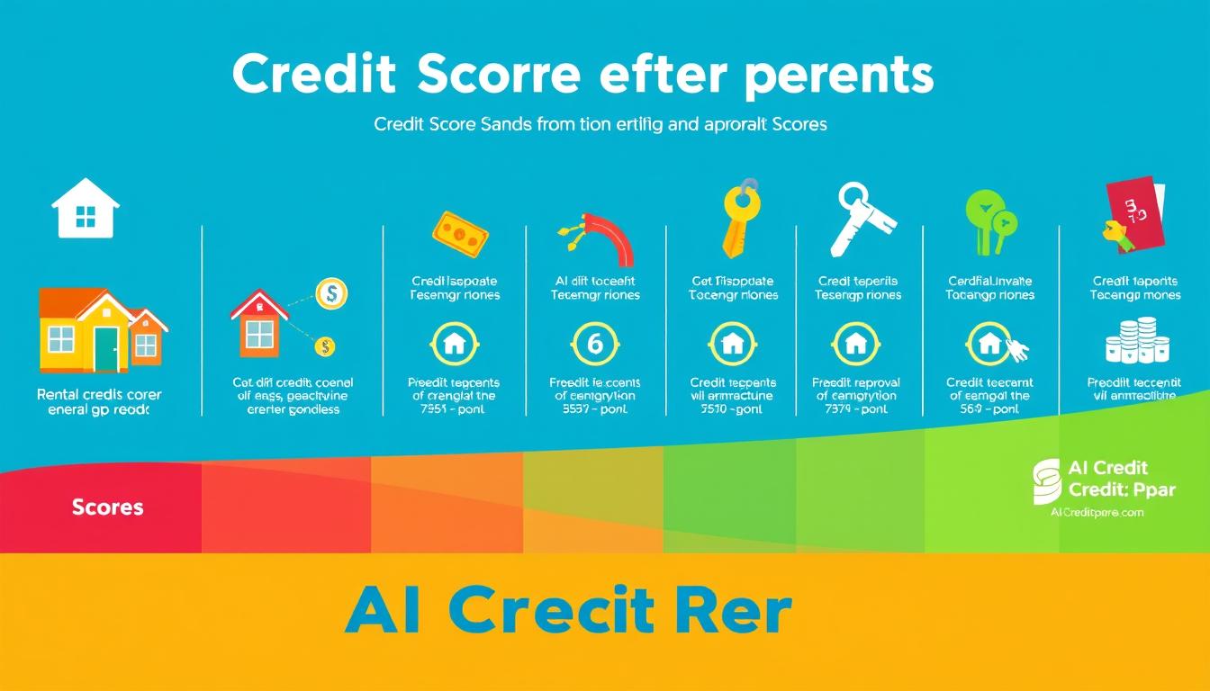 credit score ranges for rental approval