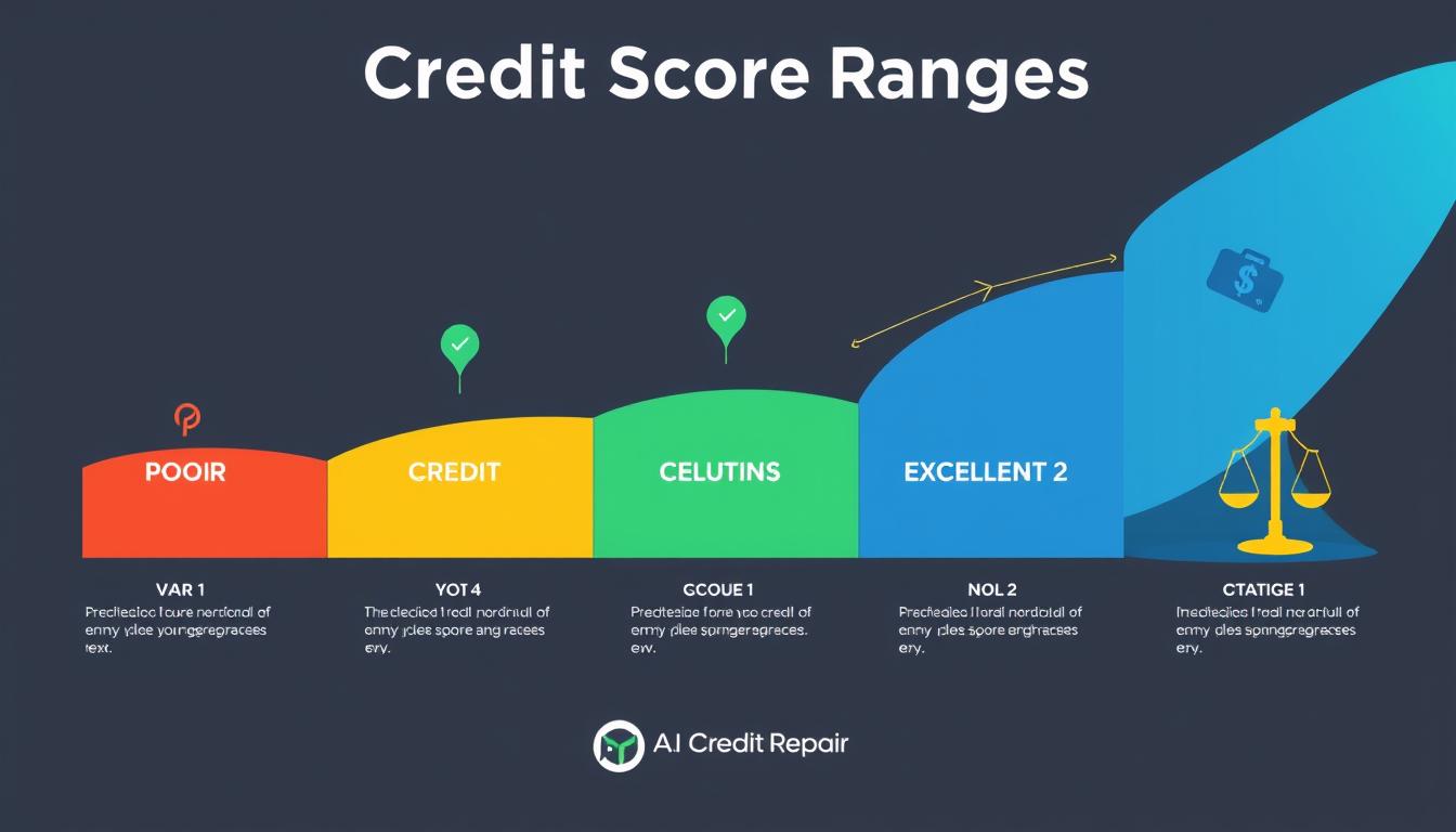 credit score ranges