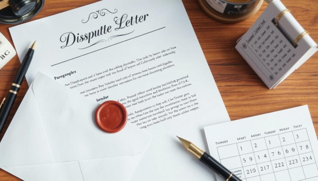 dispute letter elements