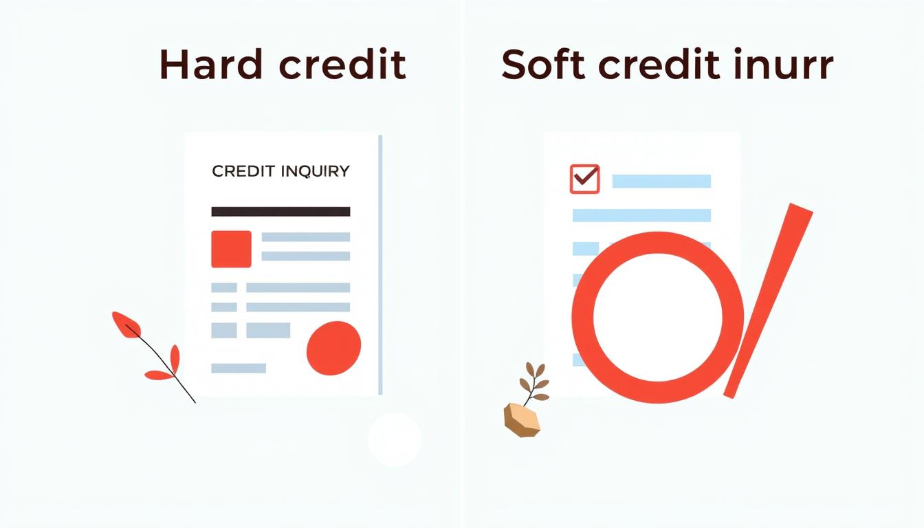 hard credit inquiry vs soft credit inquiry