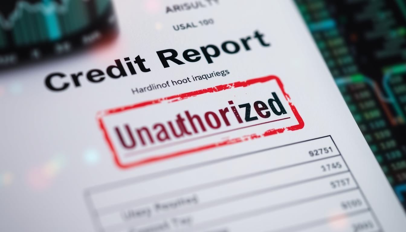 hard inquiry on credit report