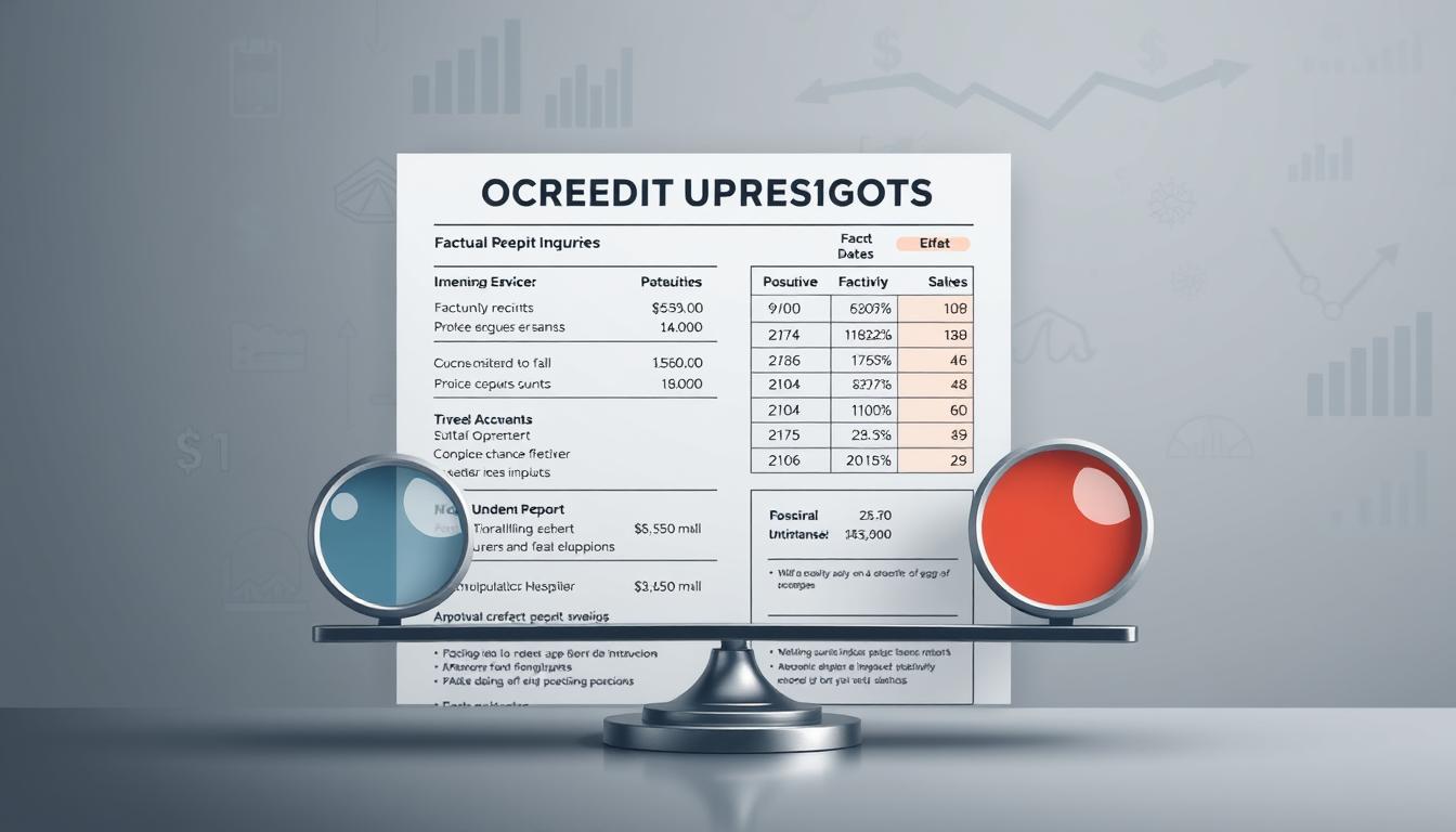 impact of factual data credit inquiries