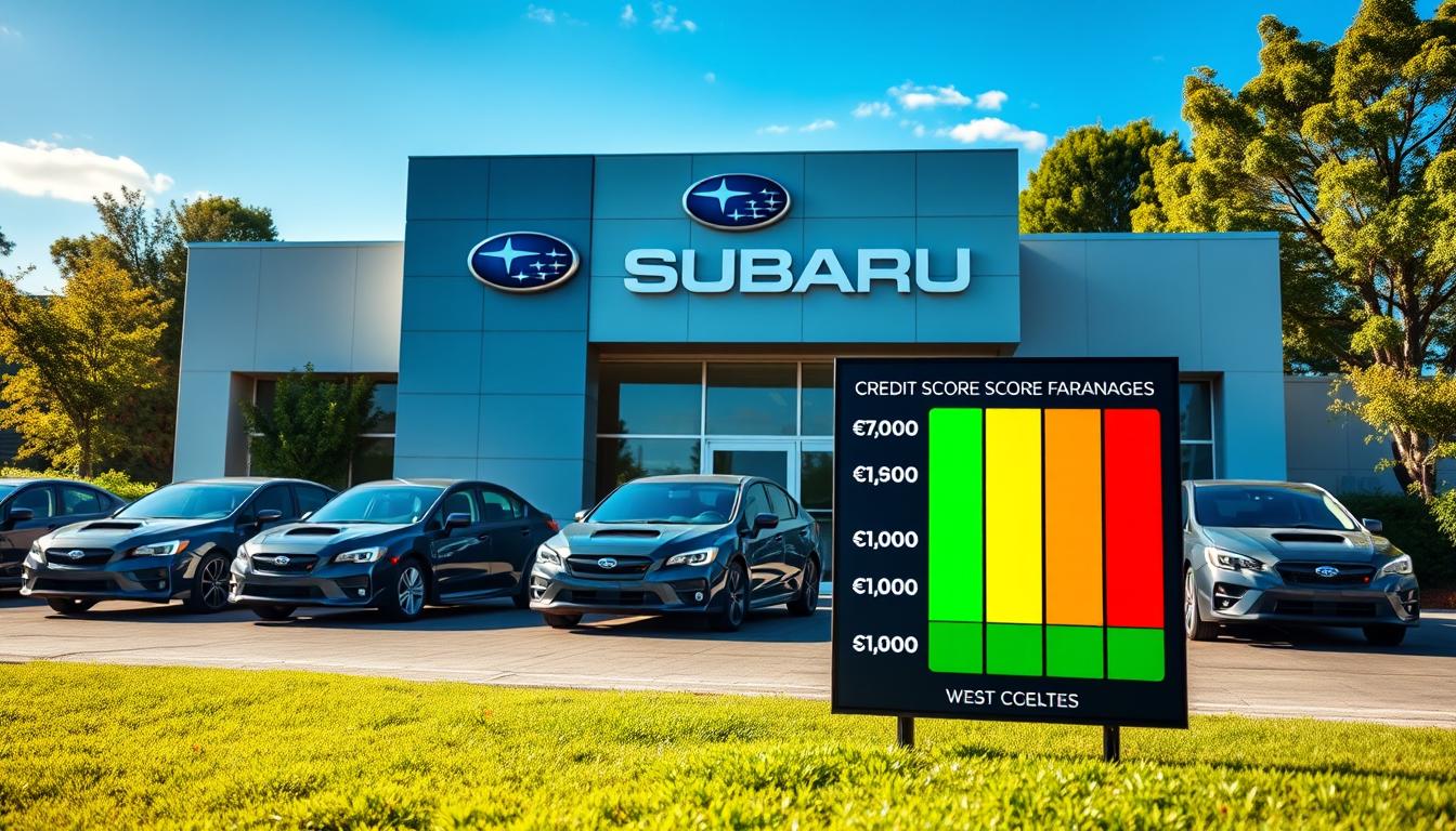 subaru credit score requirements