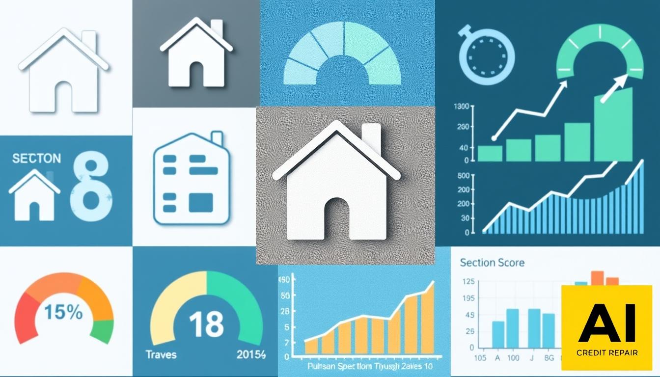 typical section 8 credit scores