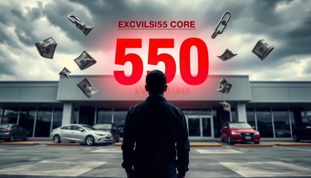 Challenges with a 550 credit score