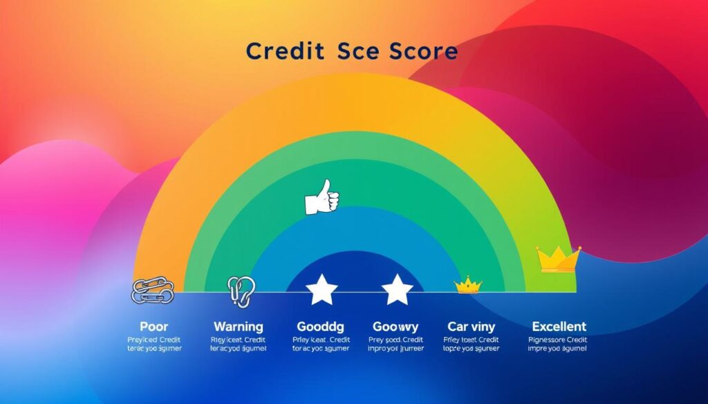 Credit score range