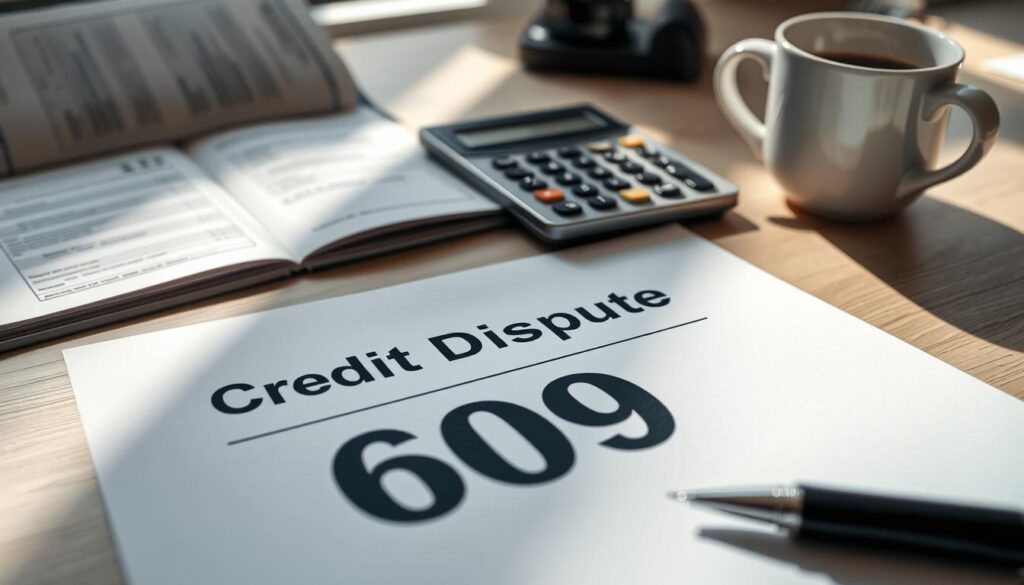 credit dispute letter 609