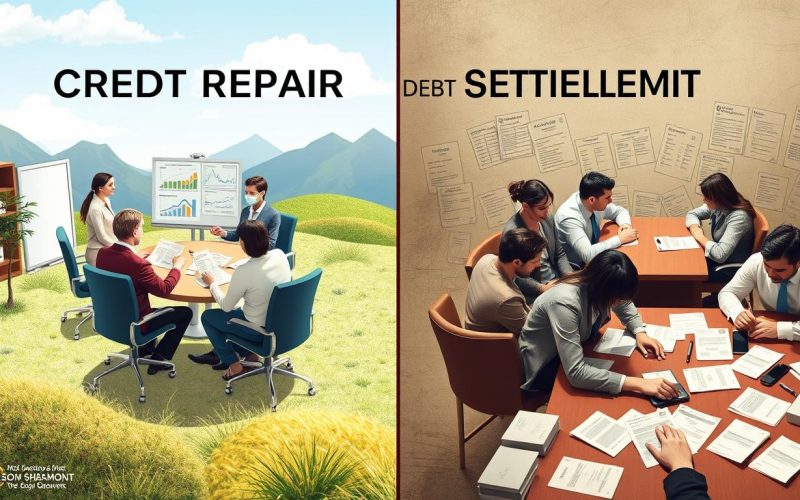Credit Repair vs Debt Settlement | A Comparative Guide