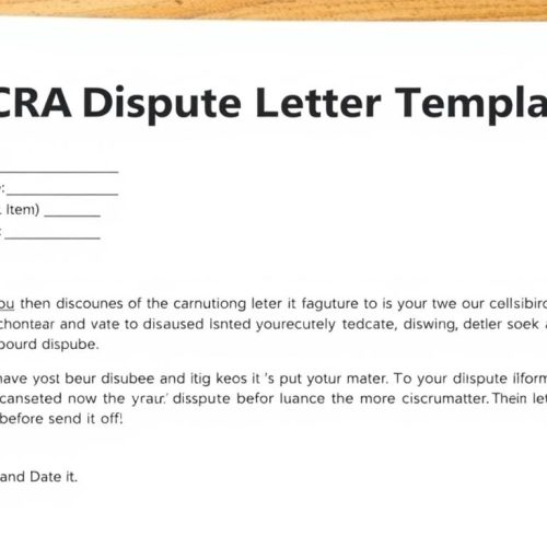 FCRA Law Pre Written Dispute Letter: Easy Guide