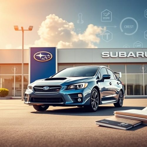 What Credit Score Does Subaru Use?